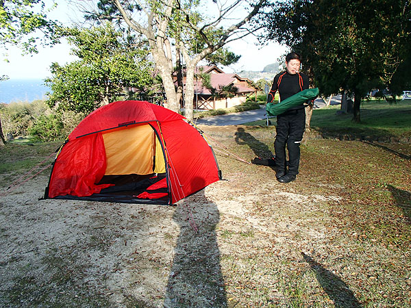 １０万円以上もする高級テント